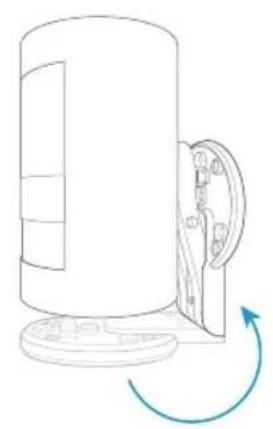 RING Stick Up Cam Battery - Fixation de la Stick Up Cam sur un mur : - 4