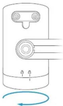 RING Stick Up Cam Battery - Retirez le couvercle de la batterie. - 1