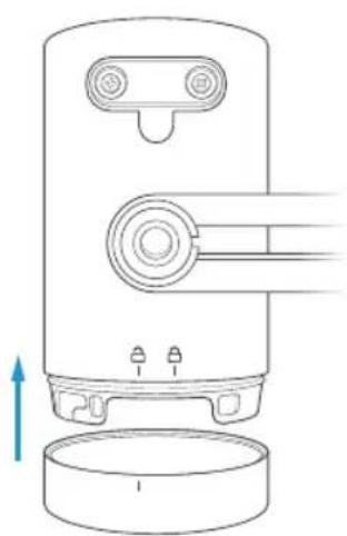 RING Stick Up Cam Battery - Installez le couvercle de la batterie. - 1