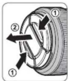 FUJIFILM XF 60mm f2.4 R Macro - 取下盖子 - 1