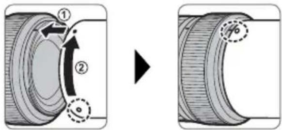 FUJIFILM XF 60mm f2.4 R Macro - 安装遮光罩 - 1