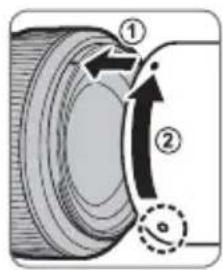 FUJIFILM XF 60mm f2.4 R Macro - 安装遮光罩 - 1
