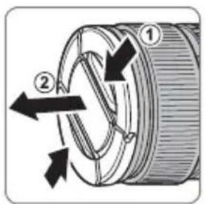 FUJIFILM XF 90mm f2.0 R LM WR - Removing the Caps - 1
