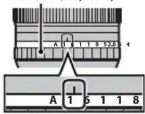 FUJIFILM XF 90mm f2.0 R LM WR - Pierscien przystony - 1