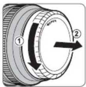 FUJIFILM XF 90mm f2.0 R LM WR - 取下盖子 - 2