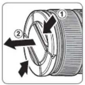 FUJIFILM XF 90mm f2.0 R LM WR - 取下盖子 - 1