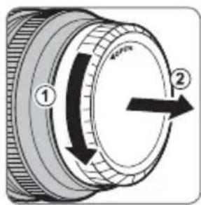 FUJIFILM XF 90mm f2.0 R LM WR - Fjerning av dekselet - 2