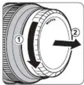 FUJIFILM XF 90mm f2.0 R LM WR - Abnehmer der Objektivdeckel - 2