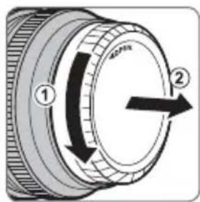 FUJIFILM XF 90mm f2.0 R LM WR - Suojusten poistaminen - 2