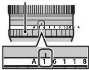 FUJIFILM XF 90mm f2.0 R LM WR - Ghiera diaframma - 1