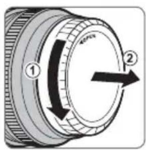 FUJIFILM XF 90mm f2.0 R LM WR - 取下盖子 - 2