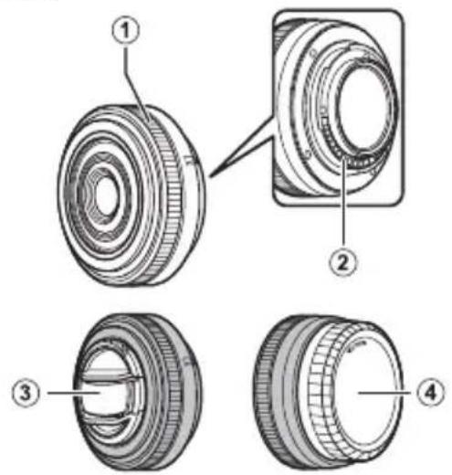 FUJIFILM XF 27mm f2.8 - 鏡頭部件 - 1