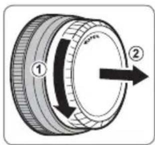 FUJIFILM XF 27mm f2.8 - レンズローの取と外方 - 2