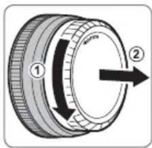FUJIFILM XF 27mm f2.8 - Fjerning av dekselet - 2