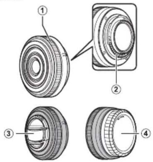 FUJIFILM XF 27mm f2.8 - Partes del objetivo - 1