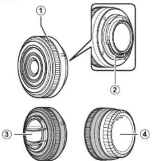 FUJIFILM XF 27mm f2.8 - Objektiivin osat - 1