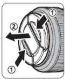 FUJIFILM XF 18mm f2.0 R - Extracción de las tapas - 1