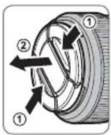 FUJIFILM XF 18mm f2.0 R - Ta bort locken - 1