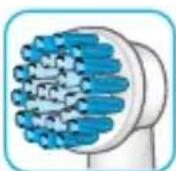 ORAL-B Genius 9100S - La brossette oral-b crossaction - 3