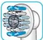 ORAL-B Genius 9100S - La brossette oral-b crossaction - 2