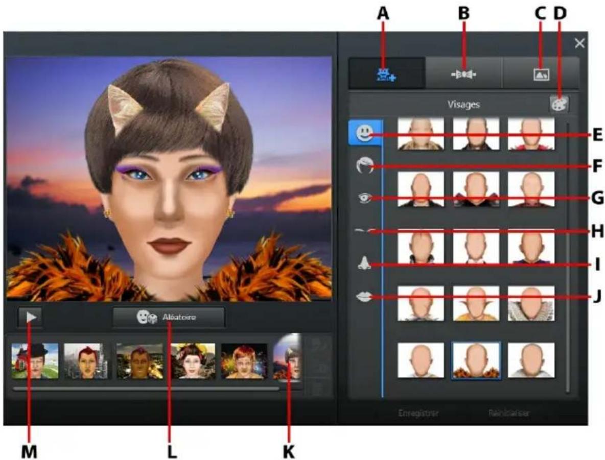 CYBERLINK YouCam 6 - Créer des avatars personnalisés dans le Créateur d'avatar - 1