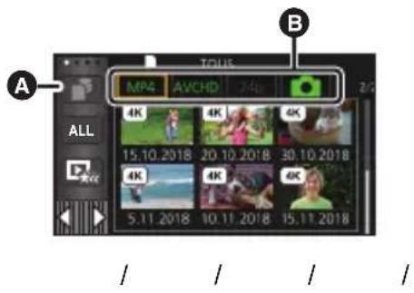 PANASONIC HCWXF1M - Lecture des images animées/images fixes - 2