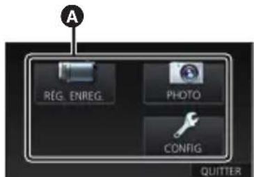 PANASONIC HCWXF1M - Utilisation de l'écran de menu - 2