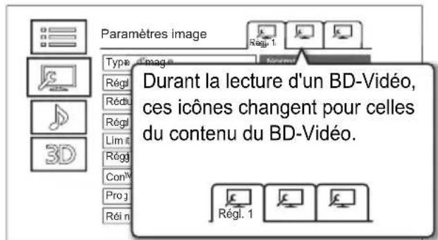 PANASONIC DMRUBC70 - Parametres image - 1