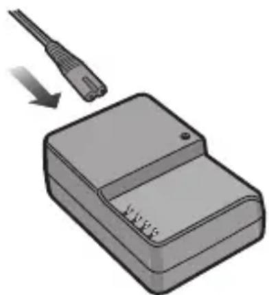 PANASONIC Lumix DMWBTC10 - Schlieben Sie das Netzkabel an. - 1