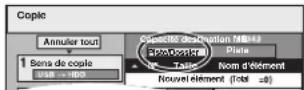 PANASONIC DMREX71S - ■ Pour enregistrer dossier par dossier - 1