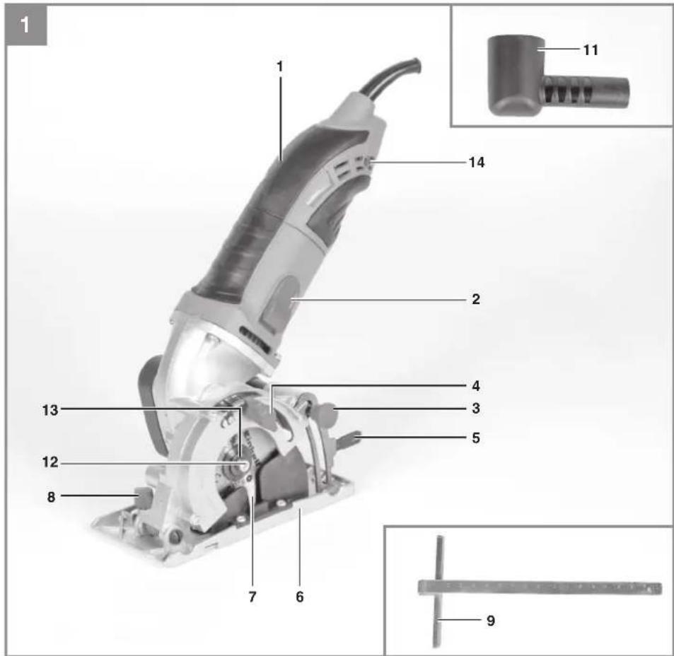 EINHELL TCCS 8601 Kit - 1