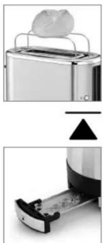 WMF KITCHENminis 04.1412.0011 - Tiroir ramasse-miettes - 1