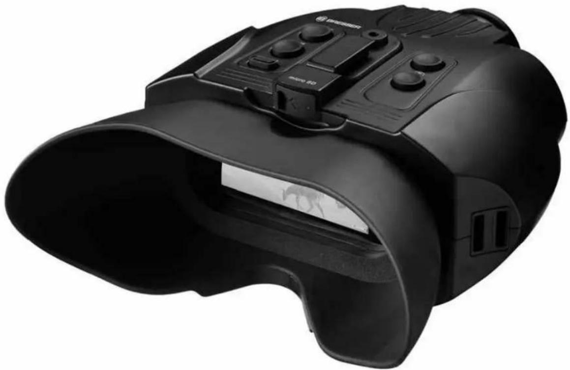 BRESSER 1877490 - Digital Night Vision Binoculaire 3x20 avec fonction enregistrement - 1