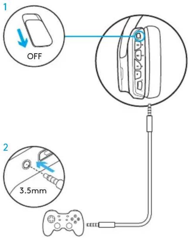 LOGITECH G935 - Configuration PlayStation (paramètres) - 1