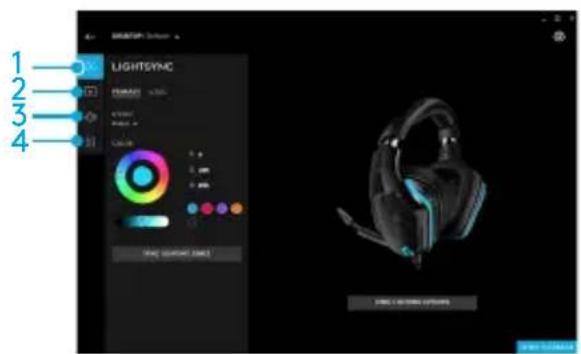 LOGITECH G635 - LOGITECH G HUB SOFTWARE - 3
