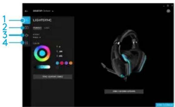 LOGITECH G635 - LOGITECH G HUB SOFTWARE - 3