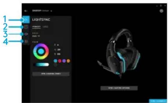 LOGITECH G635 - LOGITECH G HUB - 1