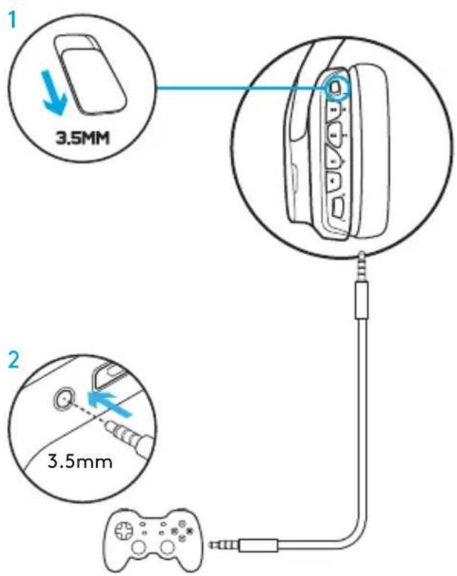 LOGITECH G635 - Configuration PlayStation (paramétres) - 1