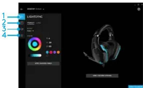LOGITECH G635 - A'OIEMIKO LOGITECH G HUB - 3