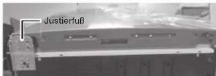 Justierfuß