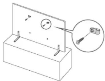 SAMSUNG UE82RU8000 - Verwendendes Kippschutzes - 1