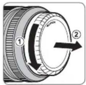 FUJIFILM XF 14mm f2.8 R - Abnehmer der Objektivdeckel - 2