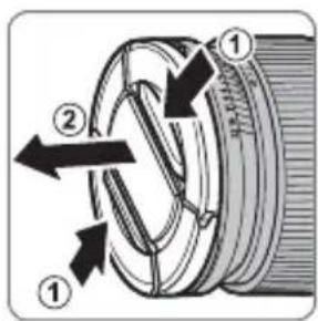 FUJIFILM XF 14mm f2.8 R - Removing the Caps - 1