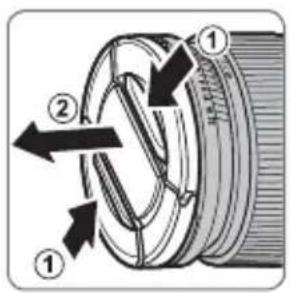 FUJIFILM XF 14mm f2.8 R - De doppen verwijderen - 1