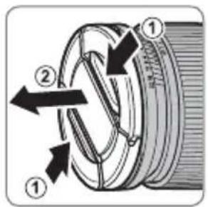 FUJIFILM XF 14mm f2.8 R - Abnehmer der Objektivdeckel - 1