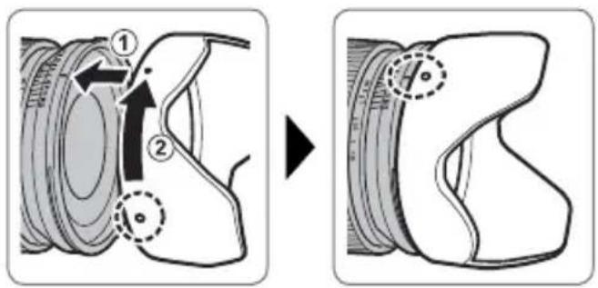 FUJIFILM XF 14mm f2.8 R - 安装遮光罩 - 1