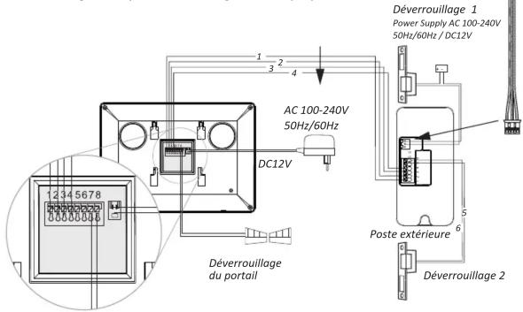 ELRO DV447WIP - Ajouter une serrure - 2