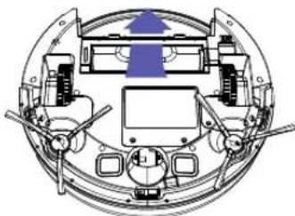 Zoef Robot Jannie JS800W - Schoonmaken van de hoofdborstel - 3
