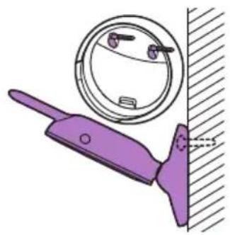 PHILIPS AVENT SCD831 - Emplacement de l'écoute-bébé - 3