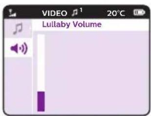 PHILIPS AVENT SCD831 - Volume des berceuses - 1